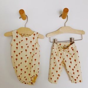 Little James Boutique | Sunflower bodysuit & pants